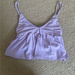 Lavender Spaghetti Strap Women's Top